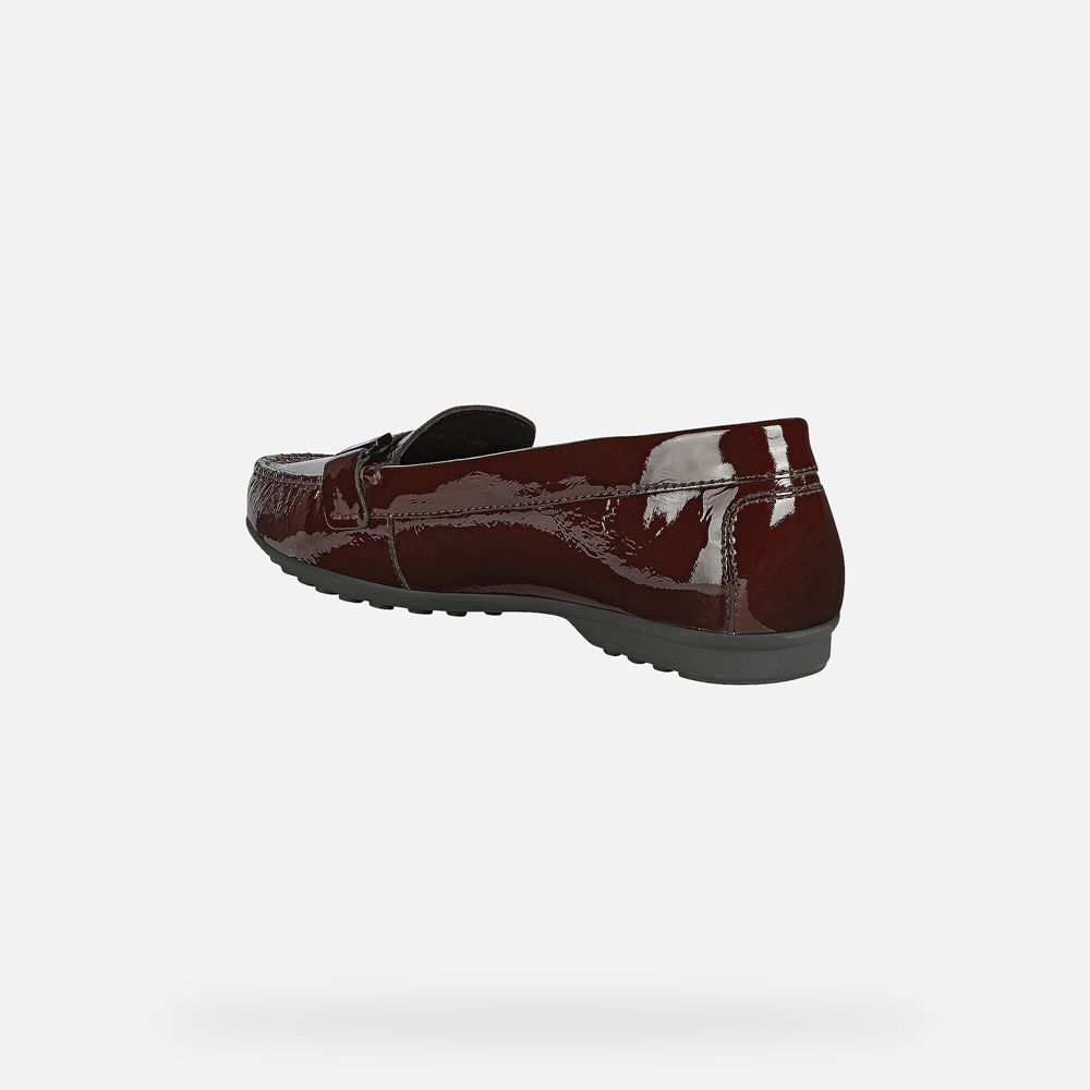 Geox Bayan Loafers Bordo - Elidia - HKR-913560